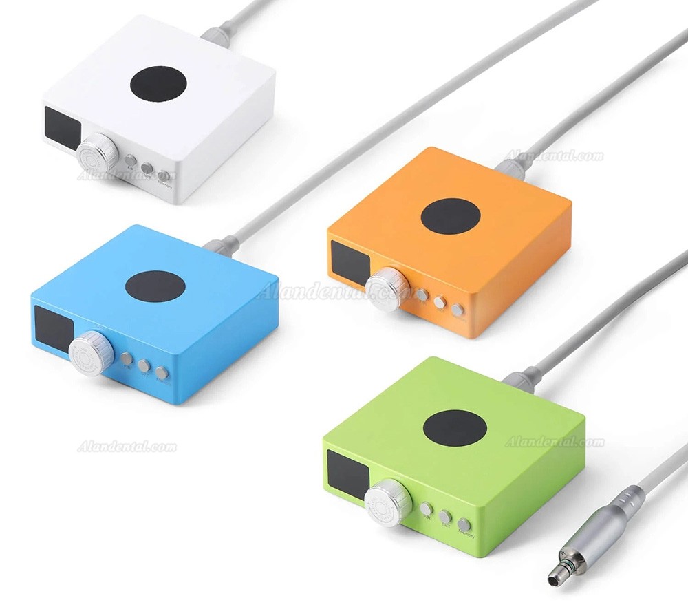 Dental LED Brushless Electric Micro Motor 4 Holes With Three Modes 16:1 / 1:1 / 1:5